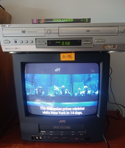 Lettore dvd vhs sony slv - dvd, slv-d300p