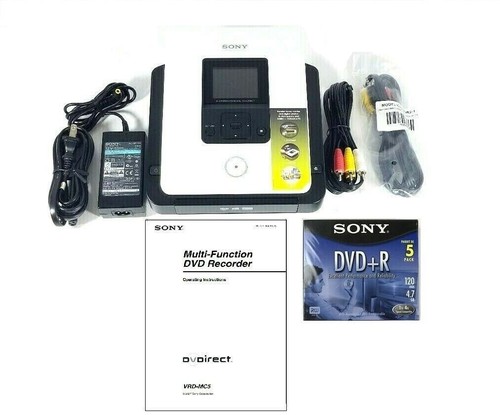 Sony dvd recorder - sony, vrd-mc5