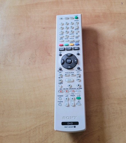 Sony rmt d234p - sony, rmt-d234p