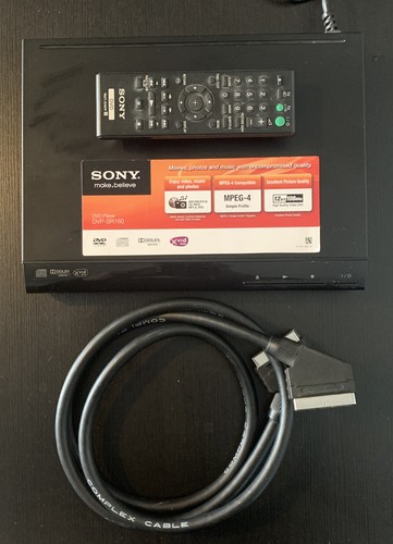 Lettore dvd sony con - lettore, cd/dvd