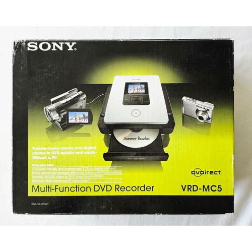 Sony dvdirect vrd mc5 - dvdirect, vrd-mc5